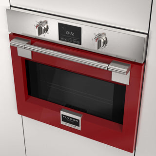 F6PSP30S1 30” VENETIAN RED PROFESSIONAL SINGLE OVEN HORNO ELÉCTRICO ITALIANO FULGOR Milano