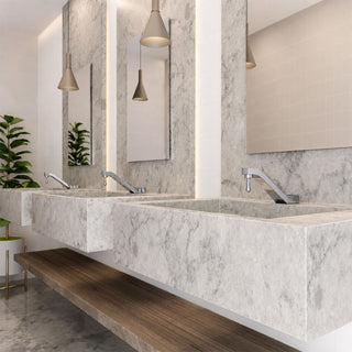 TV-105 LLAVE PARA LAVABO ECONOMIZADORA CON SEGURO ANTIRROBO Y ANTIBACTERIAL EN LA PERILLA, CROMO HELVEX