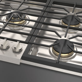 F6PGK365S1 36” PARRILLA DE SOBREPONER ITALIANA SOFIA PRO GAS COOKTOP FULGOR MILANO