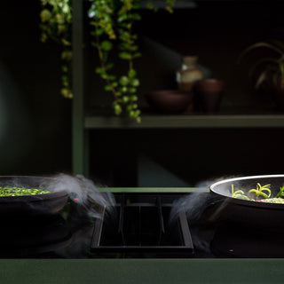 PARRILLA DE VITROCERAMICA CON EXTRACTOR QUANTUM FALMEC MADE IN ITALY