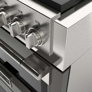 F6PDF364GS1 36” DUAL FUEL PRO RANGE WITH GRIDDLE ESTUFA DE EMPOTRE ITALIANA GAMA SOFIA PRO FULGOR Milano