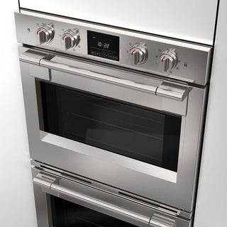 F6PDP30S1 30” STAINLESS STEEL PROFESSIONAL DOUBLE OVEN HORNO DOBLE ELÉCTRICO FULGOR Milano