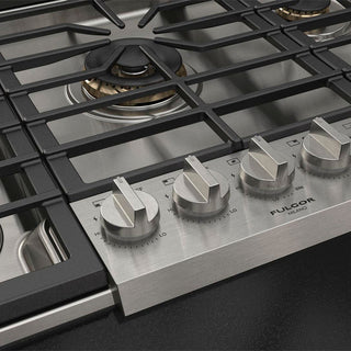 F6PGK305S2 30” PARRILLA ITALANA DE SOBREPONER SOFIA PRO GAS COOKTOP FULGOR MILANO