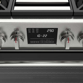 F6PDF364GS1 36” DUAL FUEL PRO RANGE WITH GRIDDLE ESTUFA DE EMPOTRE ITALIANA GAMA SOFIA PRO FULGOR Milano