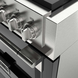 F6PDF364GS1 36” DUAL FUEL PRO RANGE WITH GRIDDLE ESTUFA DE EMPOTRE ITALIANA GAMA SOFIA PRO FULGOR Milano