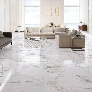 STATUARIO EMERALD BLANCO 80*160 CM (CAJA 2.56 CM) PISO PORCELANICO CASTEL