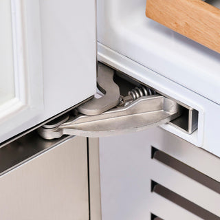 F7IWC24O1-L 24” VINOTECA PANELABLE (ENFRIADOR DE VINOS) IZQUIERDO ITALIANO BUILT-IN WINE CENTER COLUMN LEFT HINGE FULGOR Milano