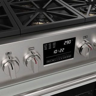 F6PDF366S1 36” DUAL FUEL PRO RANGE ESTUFA DE EMPOTRE ITALIANA FULGOR Milano