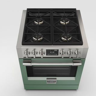 F6PDF304S1 30” DUAL FUEL PRO RANGE GAMA SOFIA PRO ESTUFA DE EMPOTRE ITALIANA FULGOR Milano