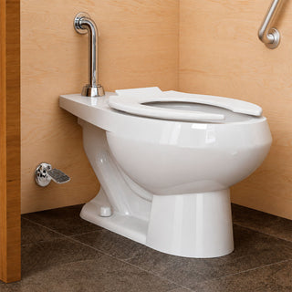 312-WC-4.8 FLUXÓMETRO OCULTO DE PEDAL PARA TAZA FLUX SPUD DE 38MM 4.8 LPD, CROMO HELVEX