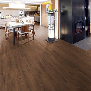 ROBLE DUNNINGTON OSCURO EPL075 ESPESOR 10MM, EMPAQUE 7 TABLAS, MEDIDA 1292 X 135 X 10MM CAJA 1.22 NEW STRETTO EGGER
