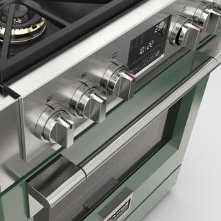 F6PDF304S1 30” DUAL FUEL PRO RANGE GAMA SOFIA PRO ESTUFA DE EMPOTRE ITALIANA FULGOR Milano