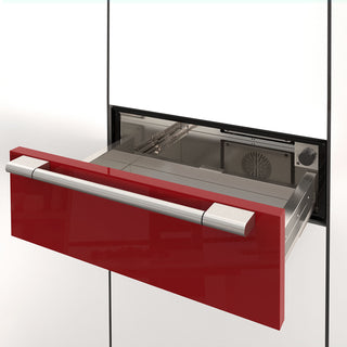 F6PWD30S1 30” VENETIAN RED PROFESSIONAL WARMING DRAWER CAJÓN CALIENTA PLATOS ITALIANO FULGOR Milano