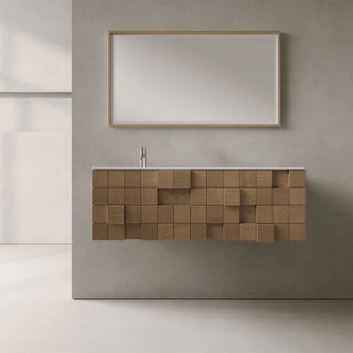 KUBIC 120 120*41*52. MM GABINETE DE BAÑO CASTEL