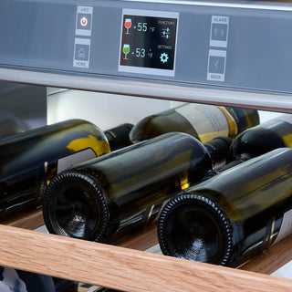 F7IWC24O1-L 24” VINOTECA PANELABLE (ENFRIADOR DE VINOS) IZQUIERDO ITALIANO BUILT-IN WINE CENTER COLUMN LEFT HINGE FULGOR Milano