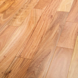 SAMBA AMENDOIM MADERA DE INGENIERÍA ESPESOR 12.50MM CHAPA DE USO 3MM ANCHO. 131MM X 300MM X 2184MM BICELADO 4 LADOS CAJA 2.83 M2