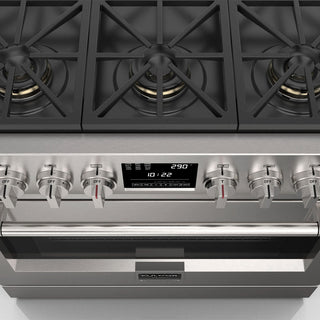 F6PDF366S1 36” DUAL FUEL PRO RANGE ESTUFA DE EMPOTRE ITALIANA FULGOR Milano