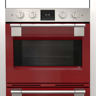 F6PDP30S1 30” VENETIAN RED PROFESSIONAL DOUBLE OVEN HORNO DOBLE ELÉCTRICO FULGOR Milano