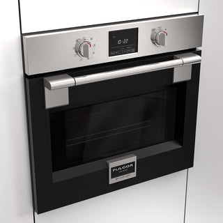 F6PSP30S1 30” GONDOLA BLACK PROFESSIONAL SINGLE OVEN HORNO ELÉCTRICO ITALIANO FULGOR Milano