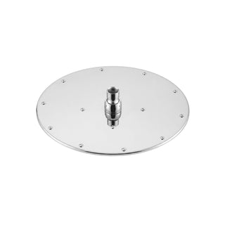 H-3010 REGADERA REDONDA DE CHORRO FIJO ULTRAPLANA CON SISTEMA ANTICALCÁREO PLATO ANCHO DE 12" CROMO. NO INCLUYE BRAZO HELVEX