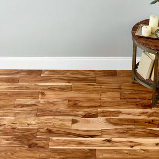 ACACIA MADERA DE INGENIERÍA ESPESOR 12 MM MEDIDA 12CM ANCHO X 12MM ESPESOR NATURAL UV LACQUER GRANDE: ABC CHAPA DE USO 2MM MICROBISEL 4 LADOS EMPAQUE LARGOS VARIABLES (.30 A 2.10 CM LARGO) CAJA 3.02 M2