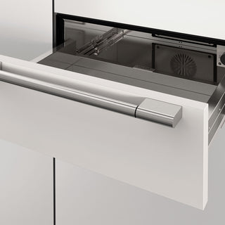 F6PWD30S1 30” CANOVA WHITE PROFESSIONAL WARMING DRAWER CAJÓN CALIENTA PLATOS ITALIANO FULGOR Milano