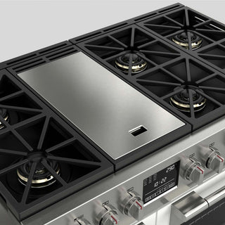 F6PDF486GS1 48” PALLADIO WHITE DUAL FUEL PRO RANGE GAMA SOFIA PRO ESTUFA DE EMPOTRE ITALIANA FULGOR Milano