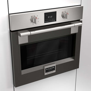 F6PSP30S1 30” RIALTO GREY PROFESSIONAL SINGLE OVEN HORNO ELÉCTRICO ITALIANO FULGOR Milano