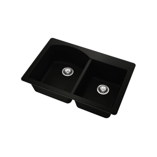 TOTAL VILA 33.22 OFFSET 2B 31⁄2 WO/OVF BLACK FREGADERO TEGRANITE+ TEKA
