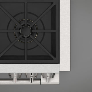 F6PDF304S1 30” DUAL FUEL PRO RANGE GAMA SOFIA PRO ESTUFA DE EMPOTRE ITALIANA FULGOR Milano