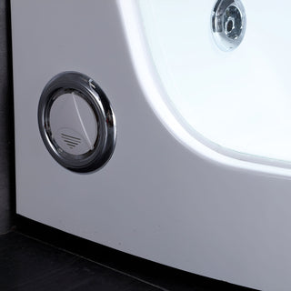 SANTORINI TINA CON HIDROMASAJE DE ESQUINA (138*138*63 CM) Q322N SALLY