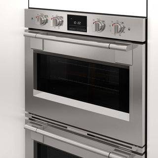 F6PDP30S1 30” STAINLESS STEEL PROFESSIONAL DOUBLE OVEN HORNO DOBLE ELÉCTRICO FULGOR Milano