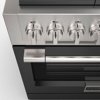 F6PDF366S1 36” DUAL FUEL PRO RANGE ESTUFA DE EMPOTRE ITALIANA FULGOR Milano