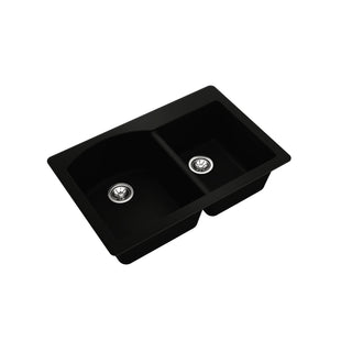 TOTAL VILA 33.22 OFFSET 2B 31⁄2 WO/OVF BLACK FREGADERO TEGRANITE+ TEKA