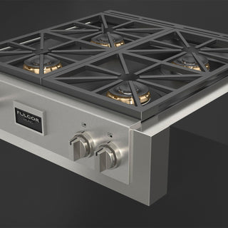 F6GRT304S1 30" PARRILLA DE EMPOTRE PROFUNDO PROFESSIONAL GAS RANGE TOP FULGOR MILANO