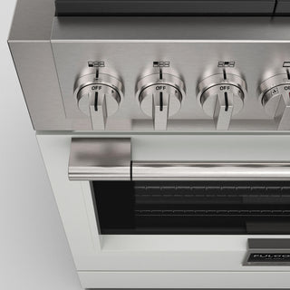 F6PDF366S1 36” DUAL FUEL PRO RANGE ESTUFA DE EMPOTRE ITALIANA FULGOR Milano