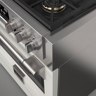 F6PDF304S1 30” DUAL FUEL PRO RANGE GAMA SOFIA PRO ESTUFA DE EMPOTRE ITALIANA FULGOR Milano