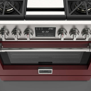 F6PDF364GS1 36” DUAL FUEL PRO RANGE WITH GRIDDLE ESTUFA DE EMPOTRE ITALIANA GAMA SOFIA PRO FULGOR Milano
