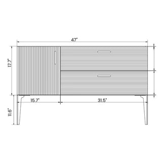 SANTANDER 120 120*72*50 CM GABINETE DE BAÑO CASTEL