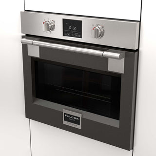F6PSP30S1 30” RIALTO GREY PROFESSIONAL SINGLE OVEN HORNO ELÉCTRICO ITALIANO FULGOR Milano