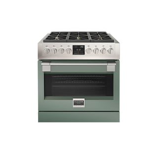 F6PDF366S1 36” DUAL FUEL PRO RANGE ESTUFA DE EMPOTRE ITALIANA FULGOR Milano