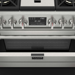 F6PDF364GS1 36” DUAL FUEL PRO RANGE WITH GRIDDLE ESTUFA DE EMPOTRE ITALIANA GAMA SOFIA PRO FULGOR Milano