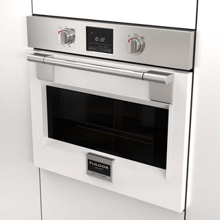 F6PSP30S1 30” PALLADIO WHITE PROFESSIONAL SINGLE OVEN HORNO ELÉCTRICO ITALIANO FULGOR Milano