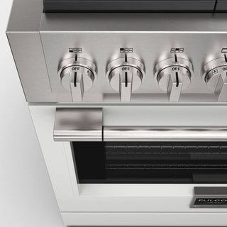 F6PDF366S1 36” DUAL FUEL PRO RANGE ESTUFA DE EMPOTRE ITALIANA FULGOR Milano