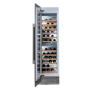 F7IWC24O1-L 24” VINOTECA PANELABLE (ENFRIADOR DE VINOS) IZQUIERDO ITALIANO BUILT-IN WINE CENTER COLUMN LEFT HINGE FULGOR Milano