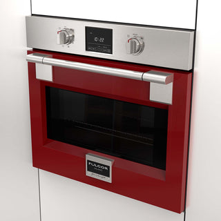 F6PSP30S1 30” VENETIAN RED PROFESSIONAL SINGLE OVEN HORNO ELÉCTRICO ITALIANO FULGOR Milano