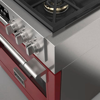 F6PDF304S1 30” DUAL FUEL PRO RANGE GAMA SOFIA PRO ESTUFA DE EMPOTRE ITALIANA FULGOR Milano