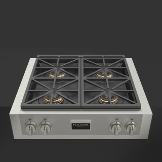 F6GRT304S1 30" PARRILLA DE EMPOTRE PROFUNDO PROFESSIONAL GAS RANGE TOP FULGOR MILANO