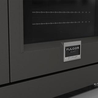 F6PDF486GS1 48” RIALTO GREY DUAL FUEL PRO RANGE GAMA SOFIA PRO ESTUFA DE EMPOTRE ITALIANA FULGOR Milano