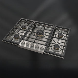 F6PGK305S2 30” PARRILLA ITALANA DE SOBREPONER SOFIA PRO GAS COOKTOP FULGOR MILANO